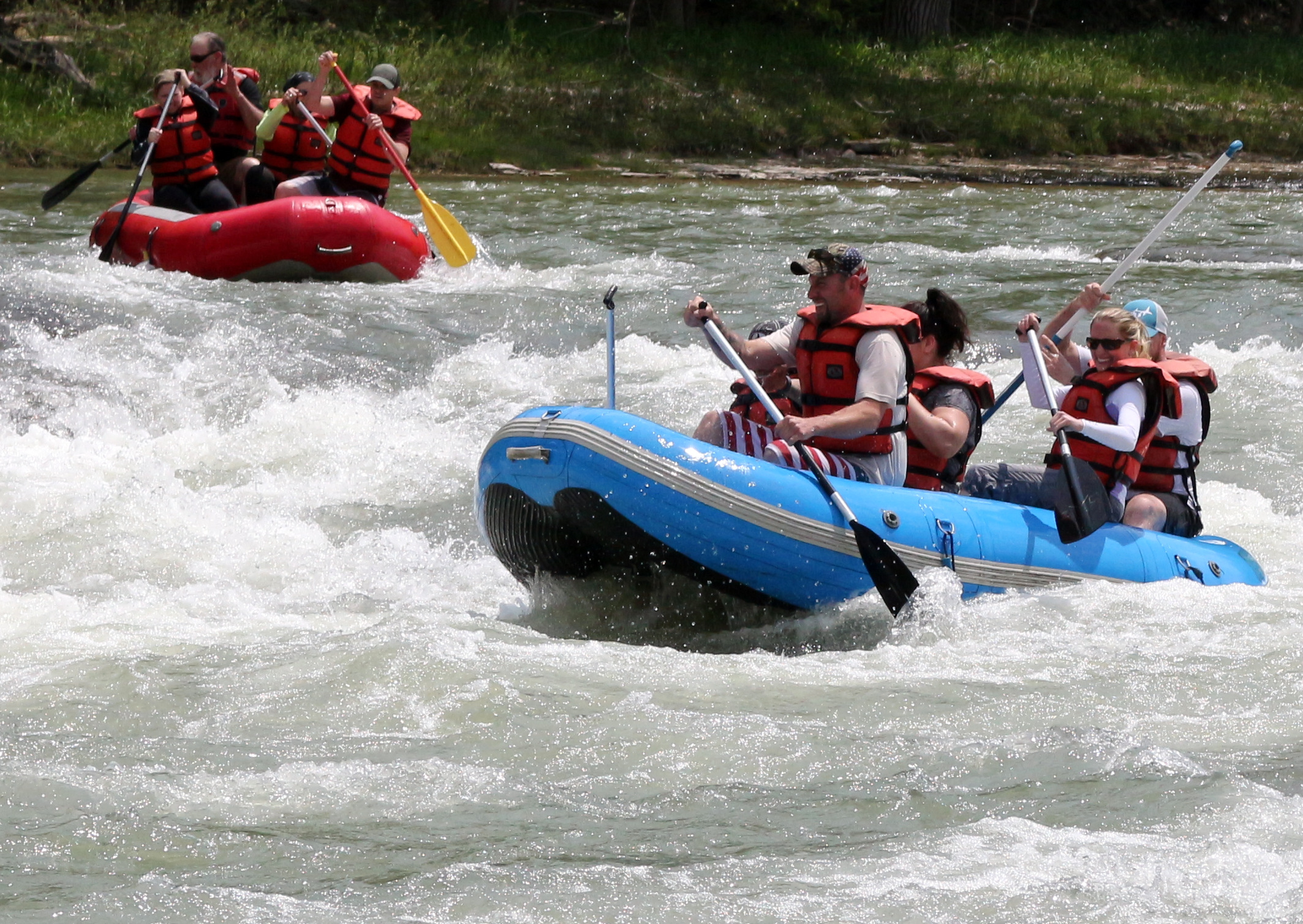 Whitewater Rafting with Zoar Valley Paddling Club