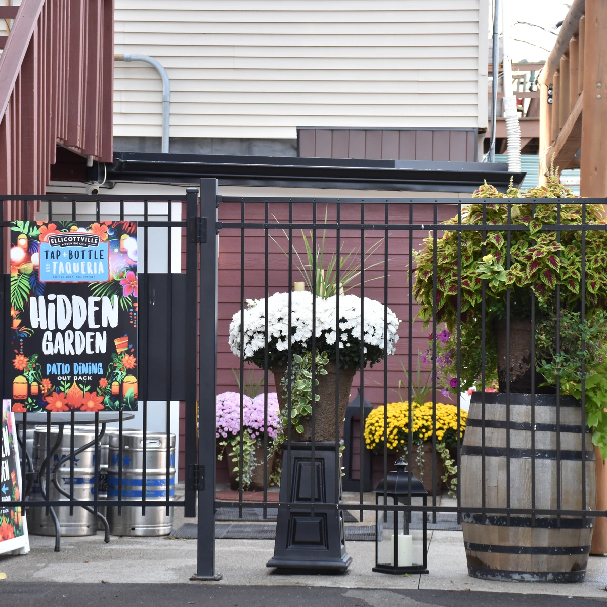 Hidden Garden at Ellicottville Tap & Bottle
