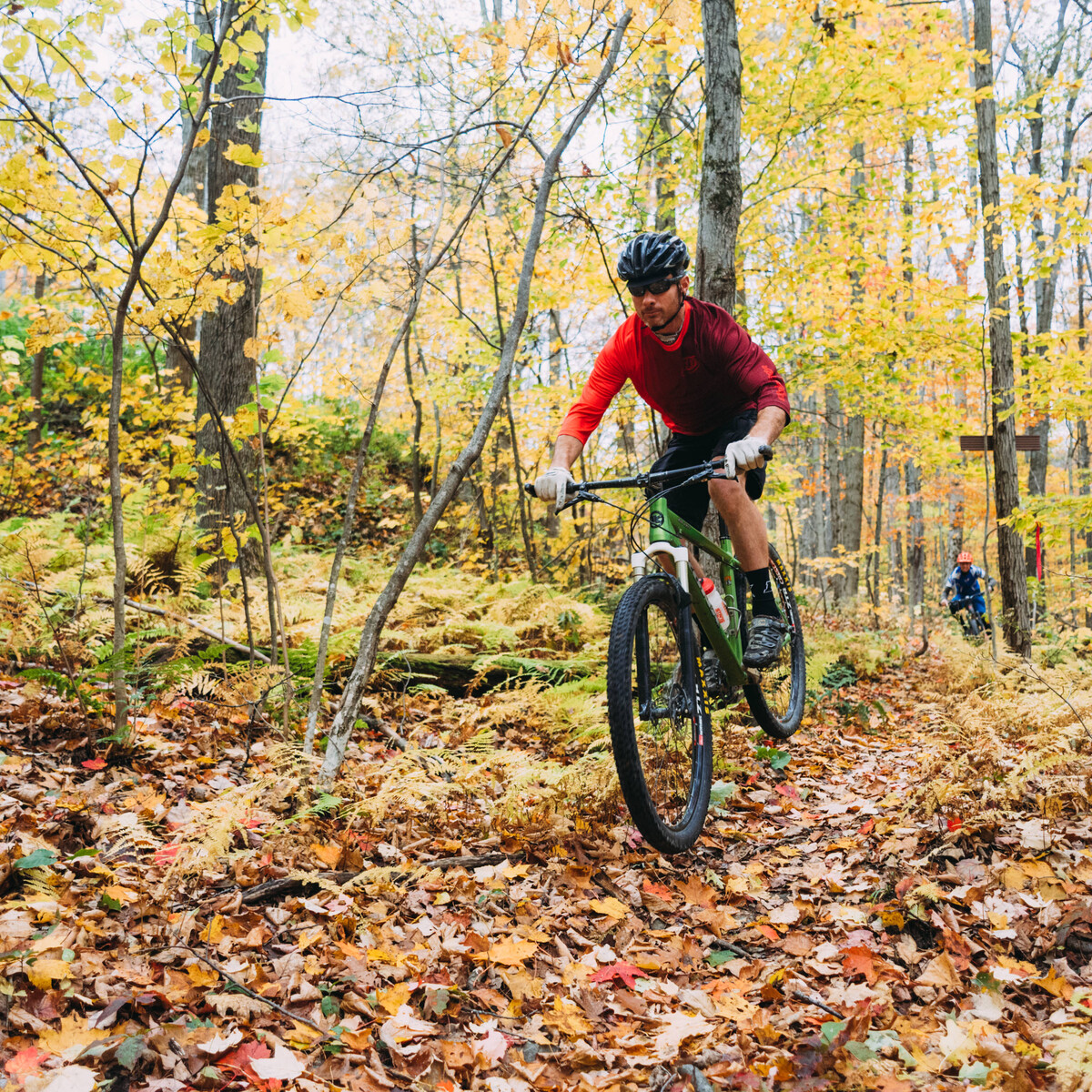 Mountain Biking near Little Rock City in Cattaraugus County