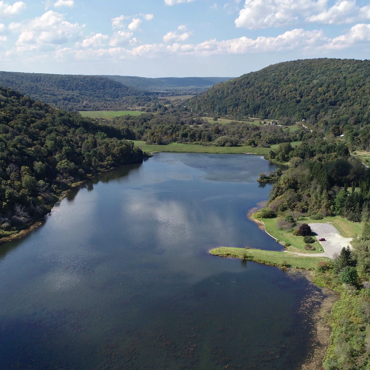 New Albion Lake in the Enchanted Mountains