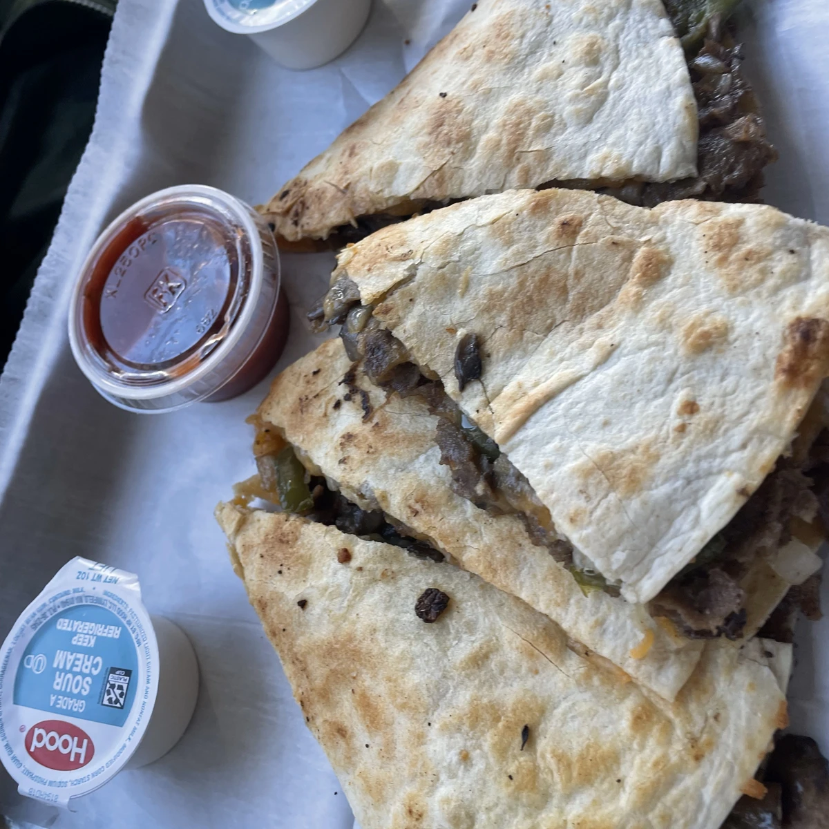 Steak Quesadilla from Dave's Halfway