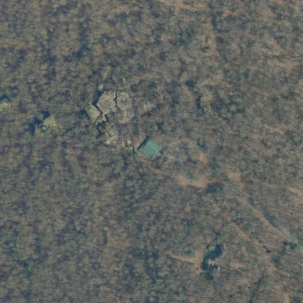 Aerial of Rock City Park (2024)