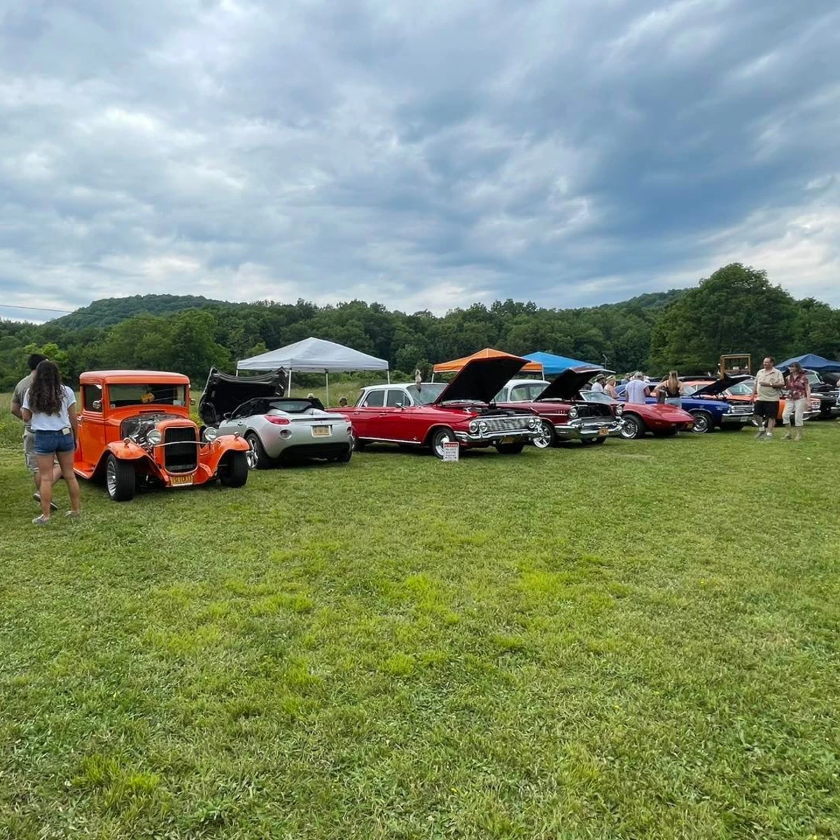 Car Show at Ellicottville Distillery