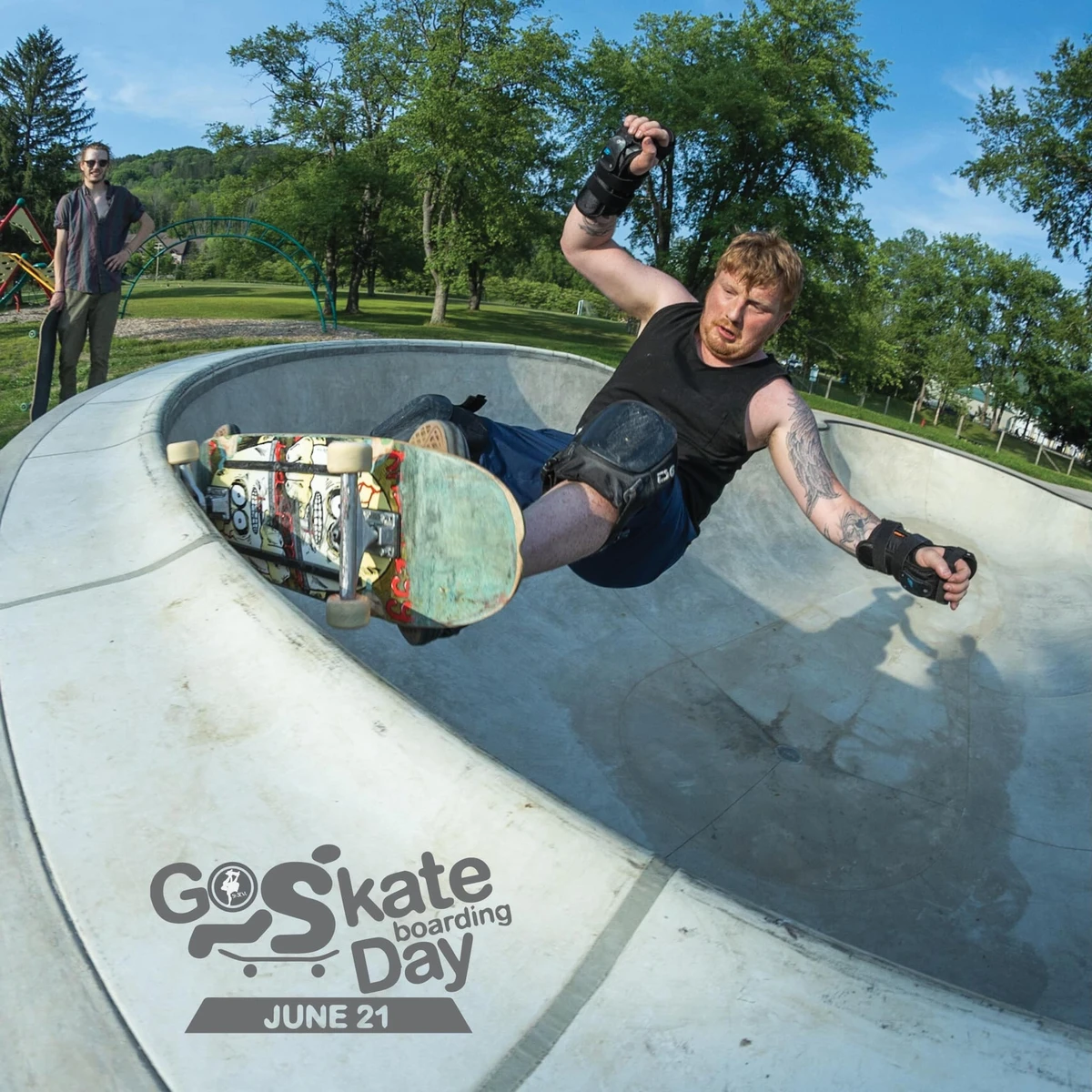 Skateboarder at New Car Dealers of WNY Ellicottville Skatepark