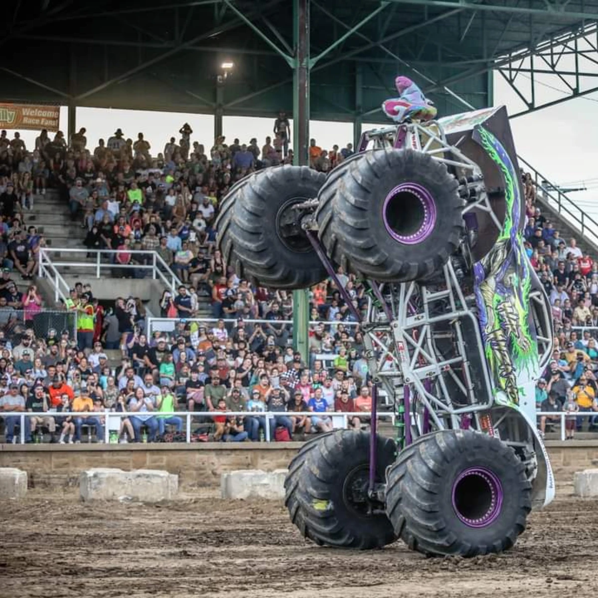 Monster Truck Rally at the Cattaraugus County Fair