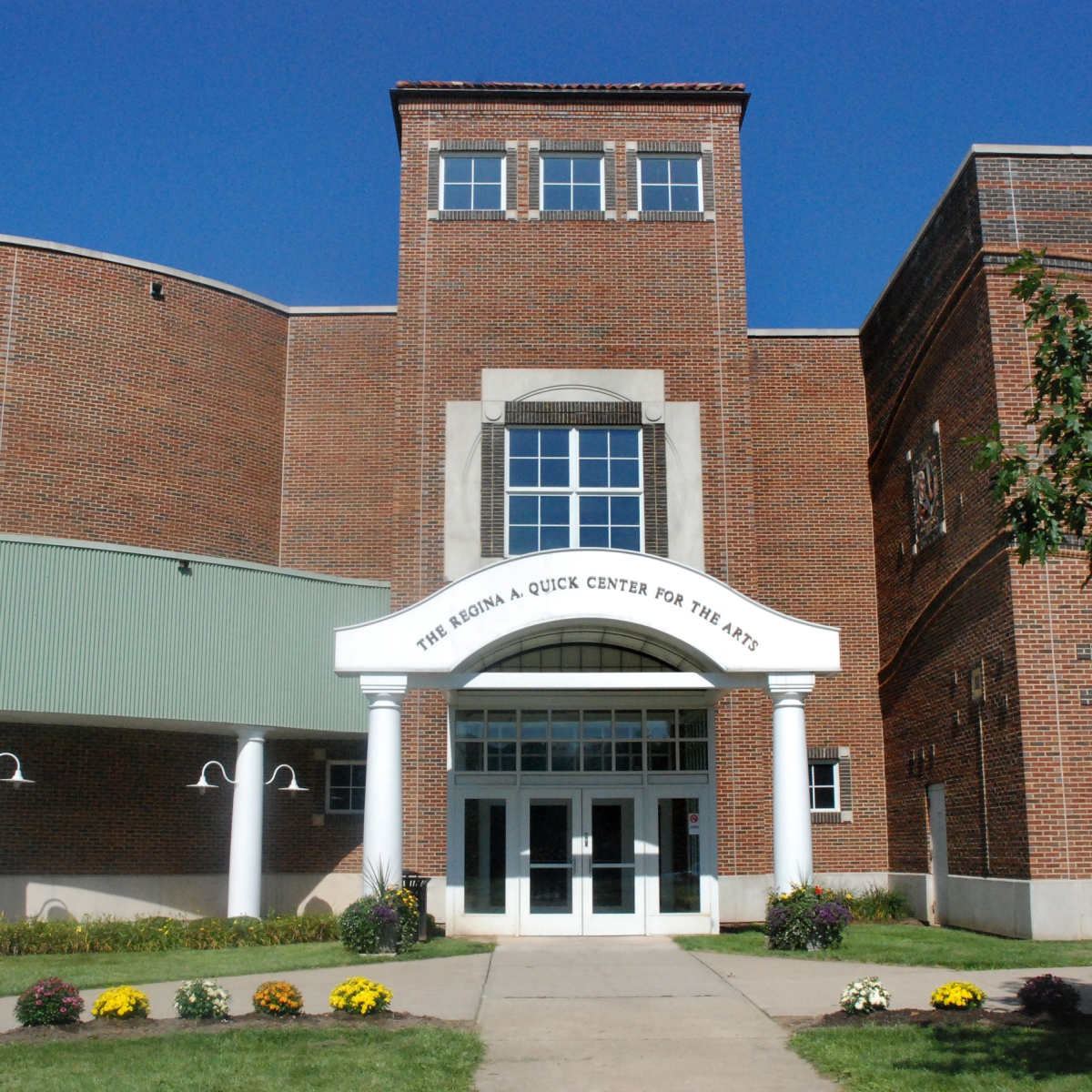 Front entrance to the Regina Quick Center 