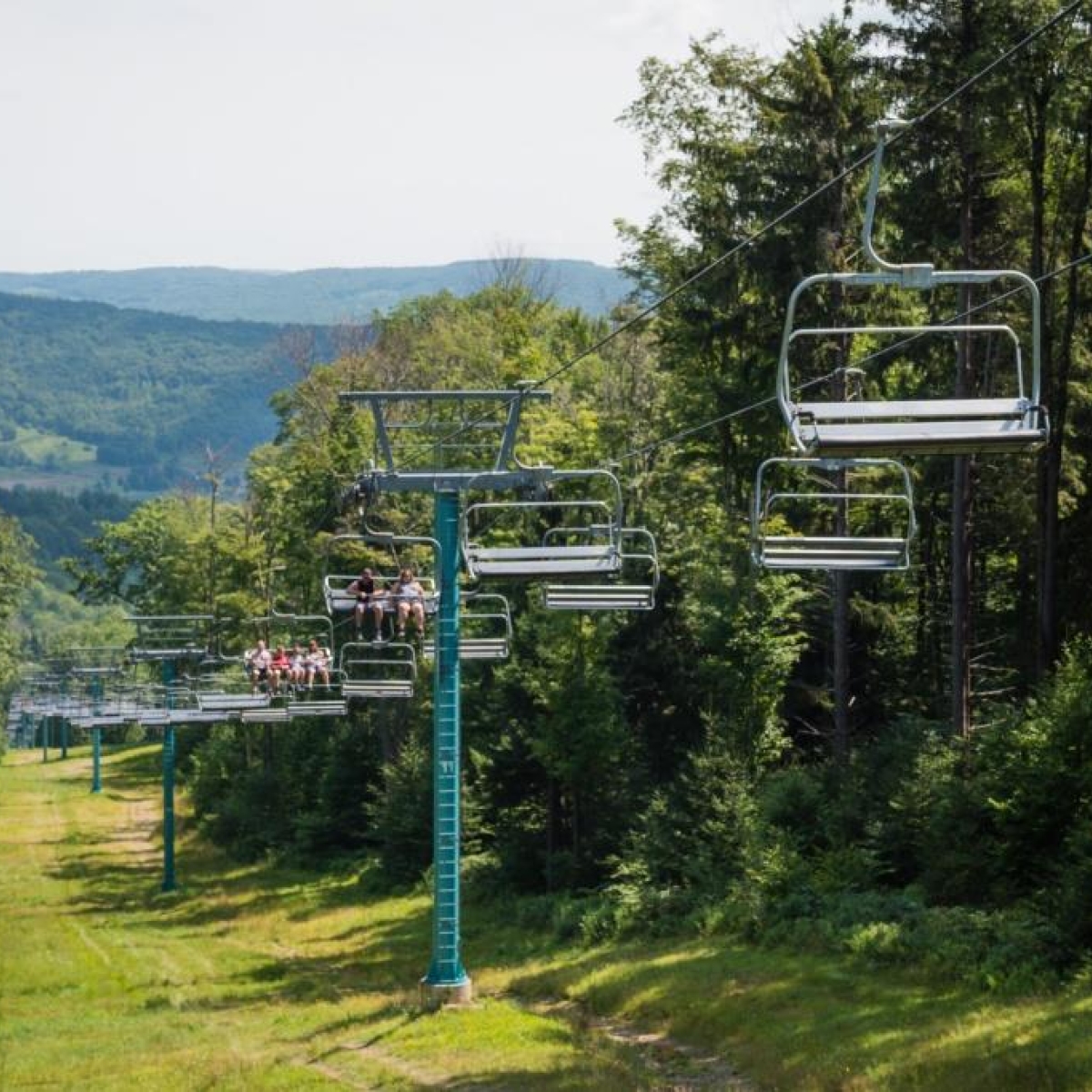 Chairlift Rides at Holiday Valley Resort