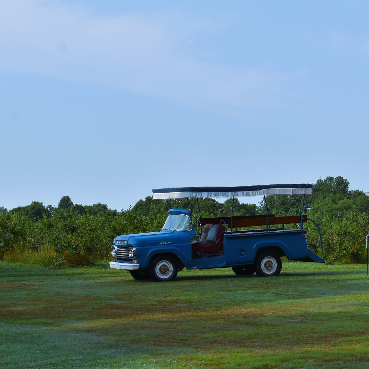 Burdick Blueberries Truck