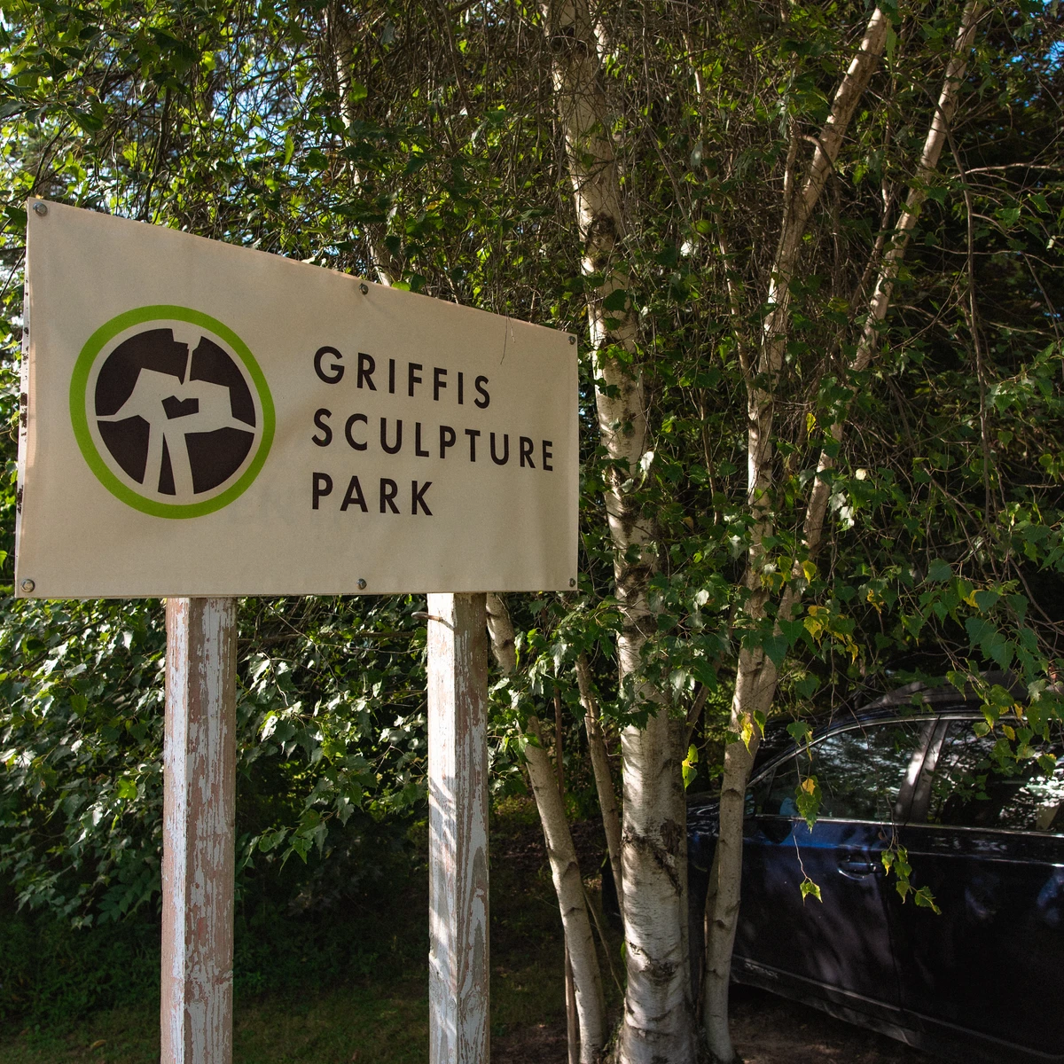 Griffis Sculpture Park Sign