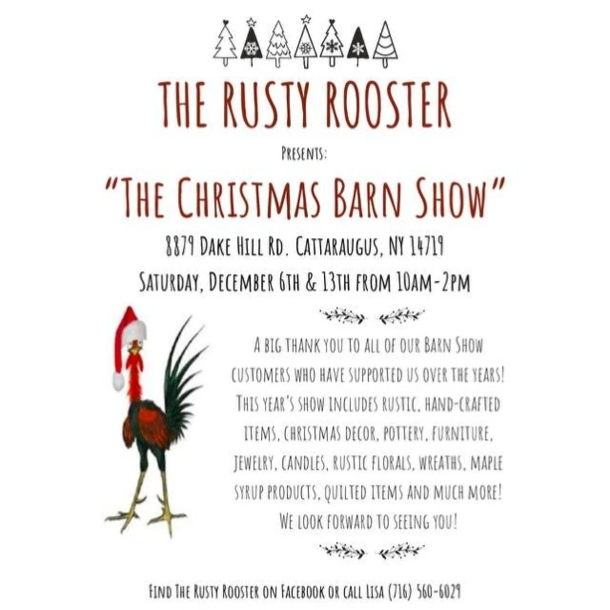 Rusty Rooster Barn Show