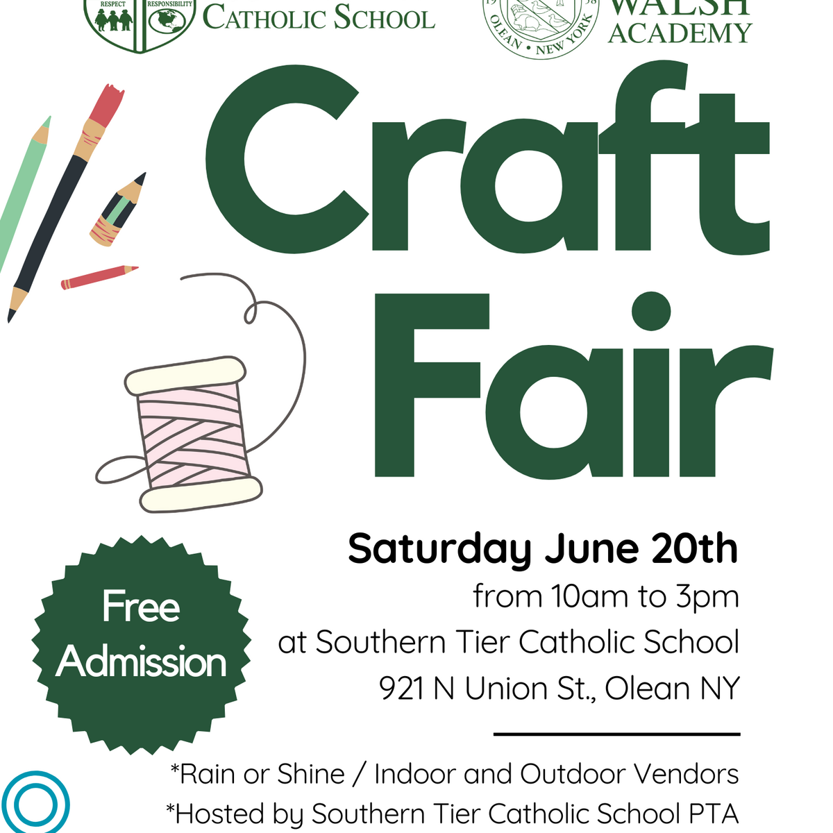 Craft Fair Flyer - Walsh