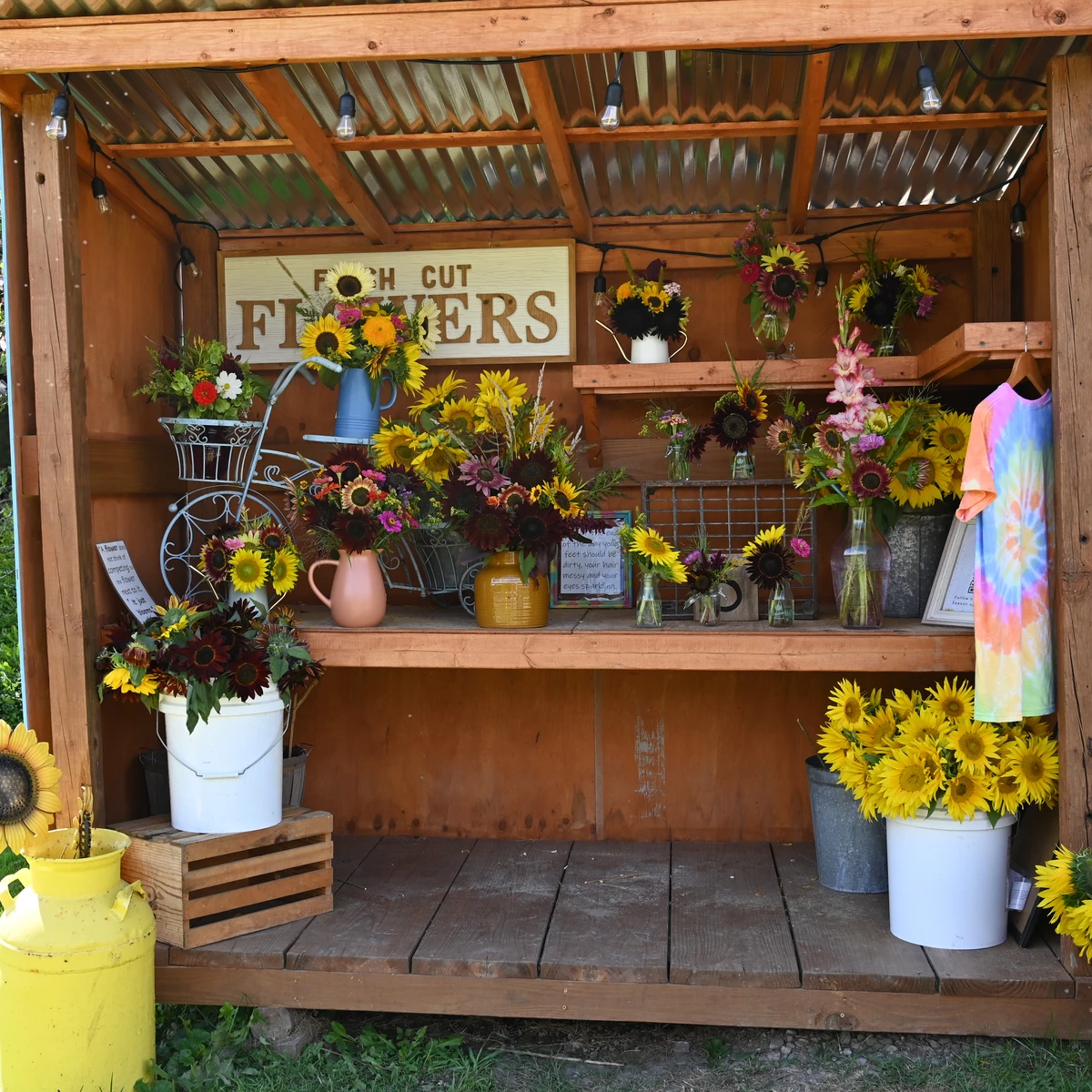 Bouquets at The Songin Farm