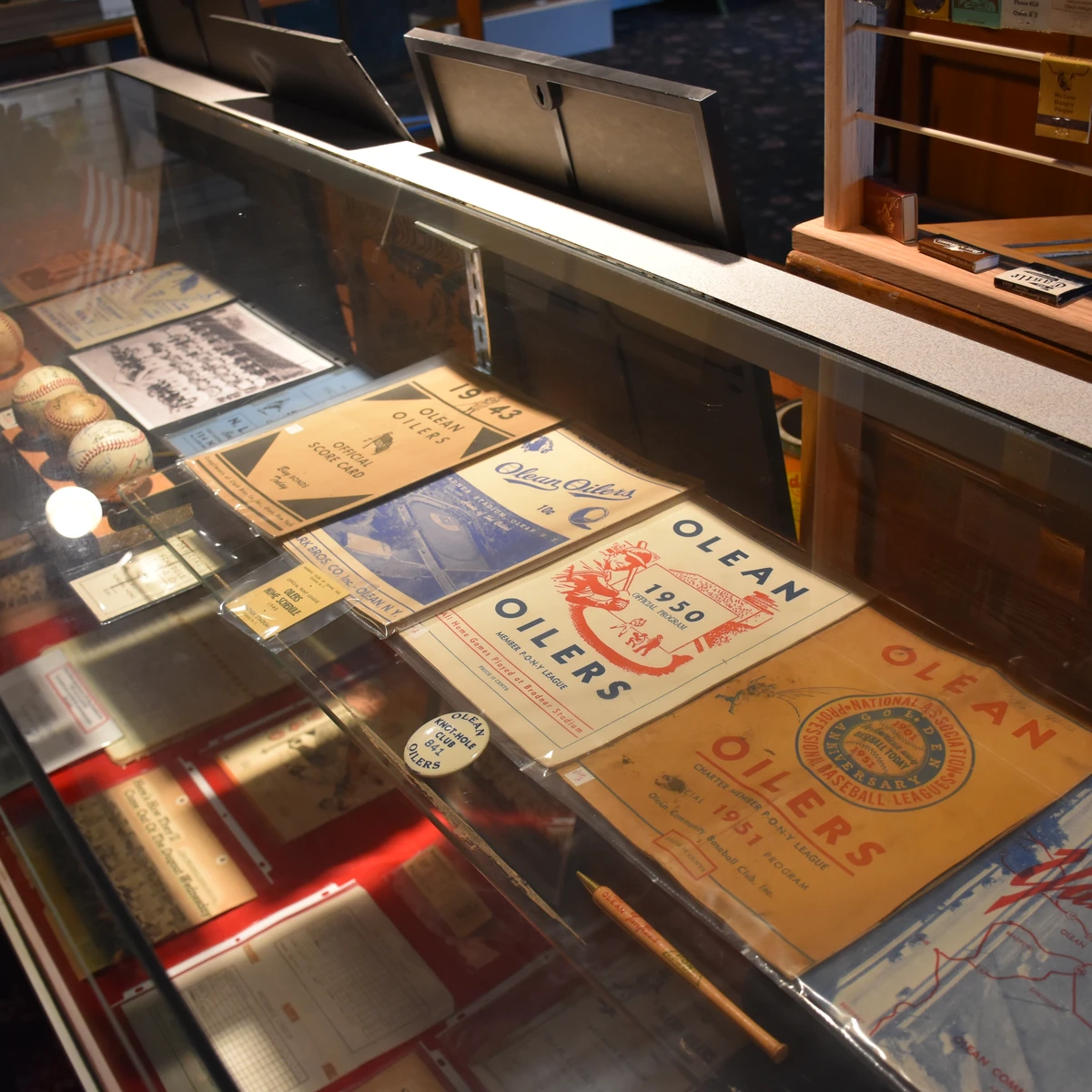 Exhibit at Olean Point Museum