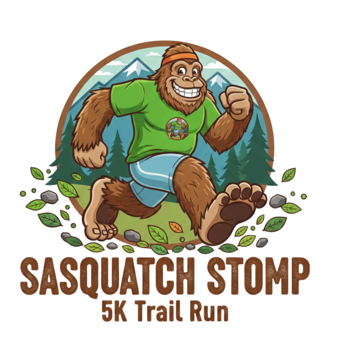 5K Trail Run Logo