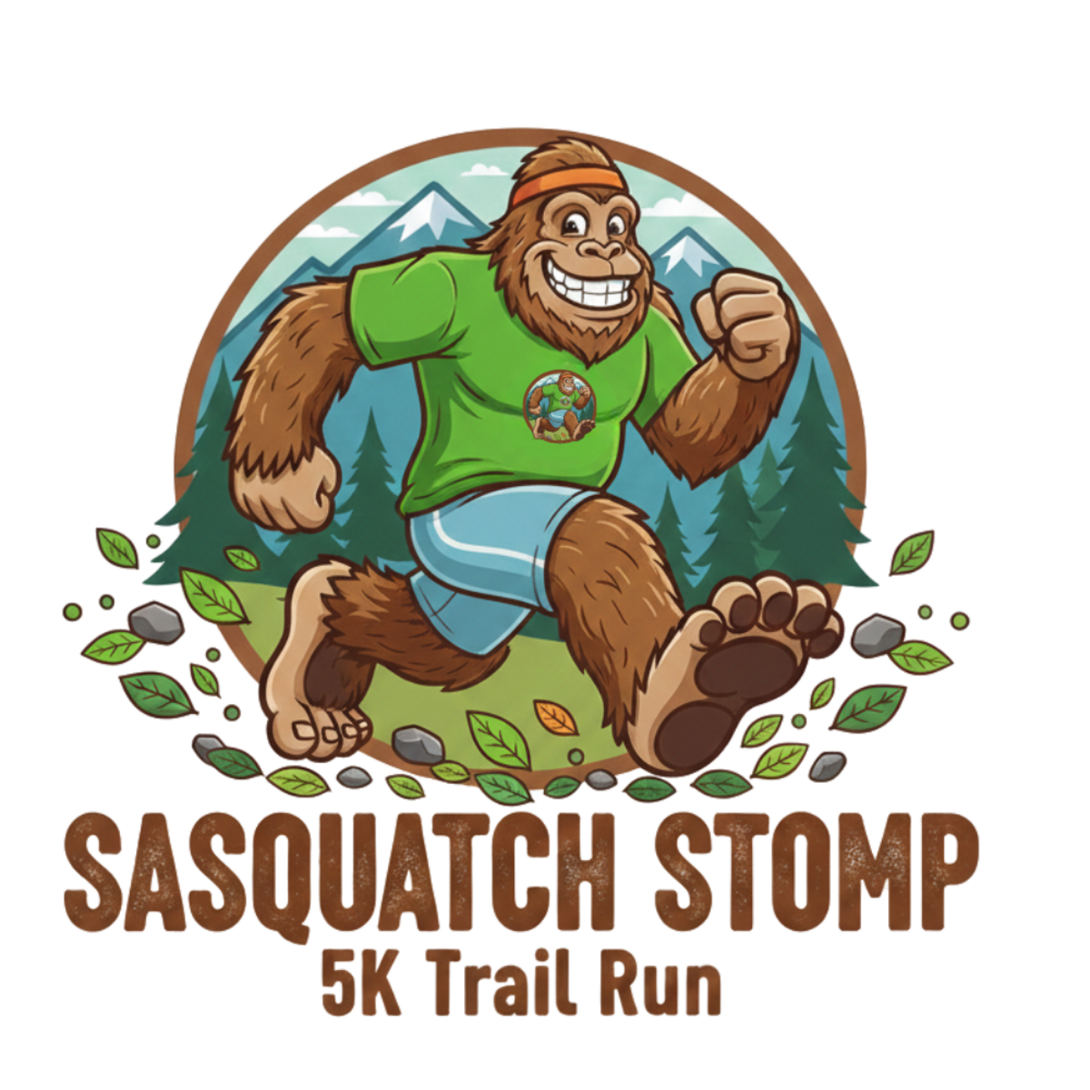 5K Trail Run Logo