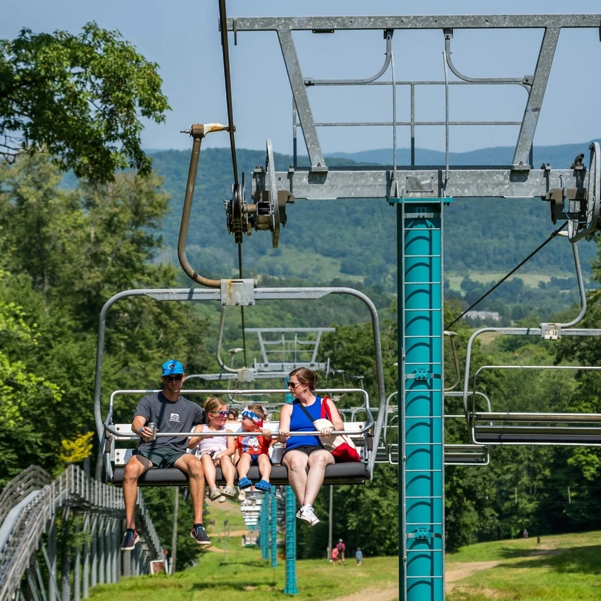 Chairlift rides at Holiday Valley