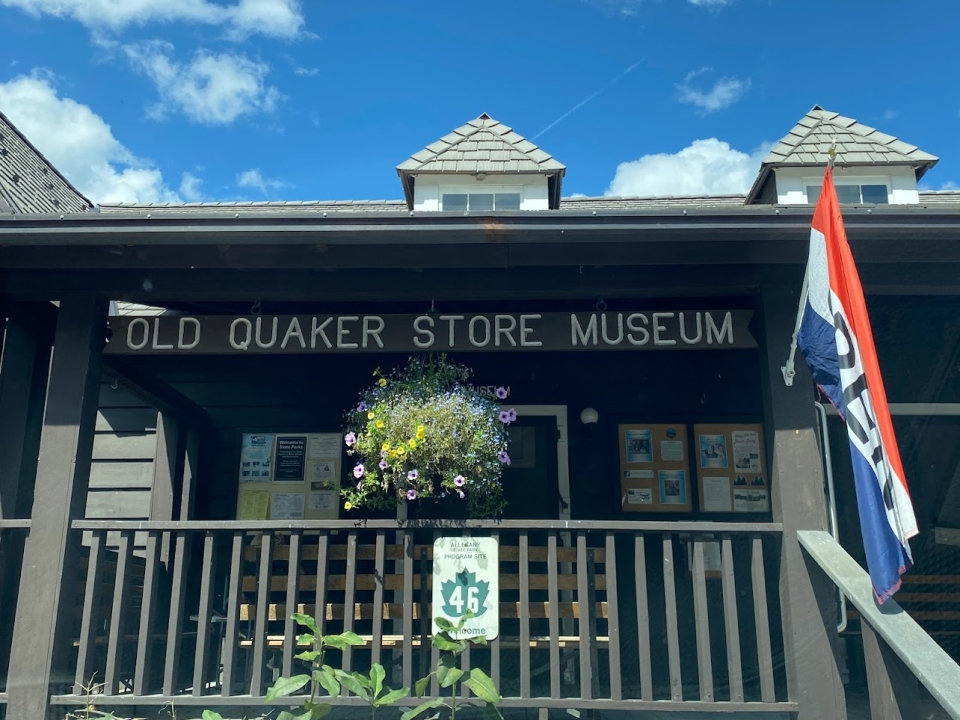 Outside of the Old Quaker Store Museum