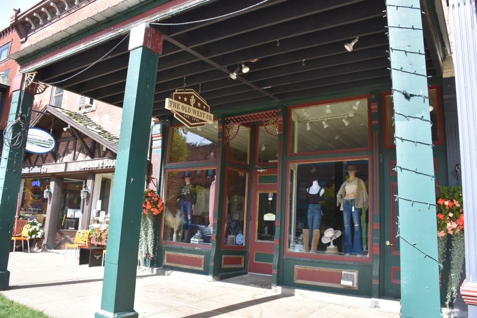 Outside view of The Old West Co. in Ellicottville