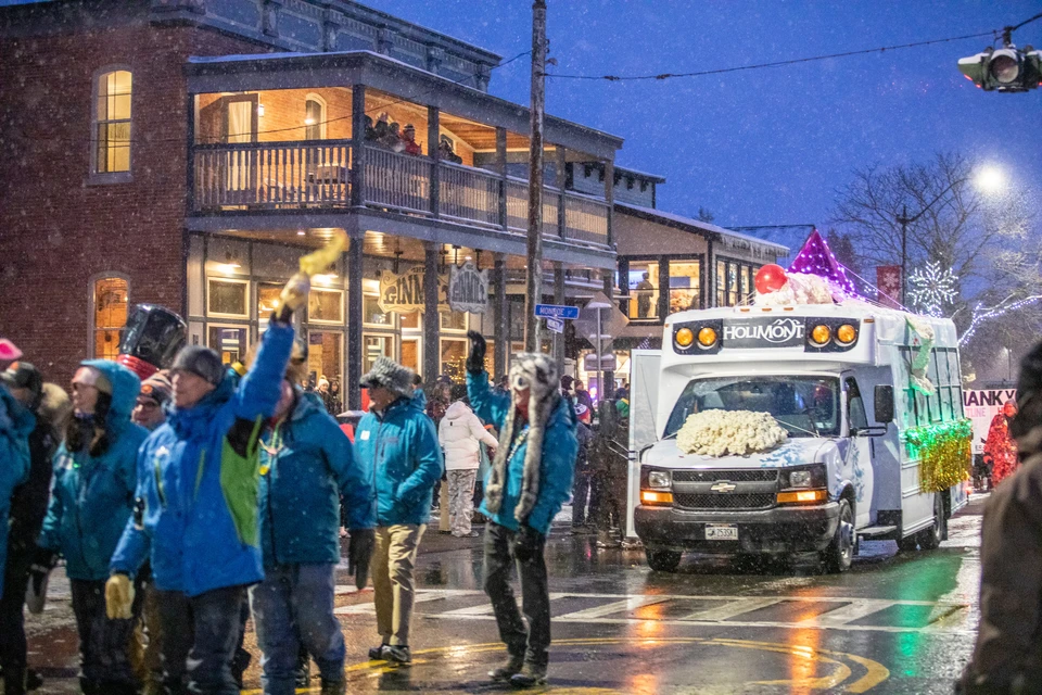 Mardi Gras Parade in Ellicottville 