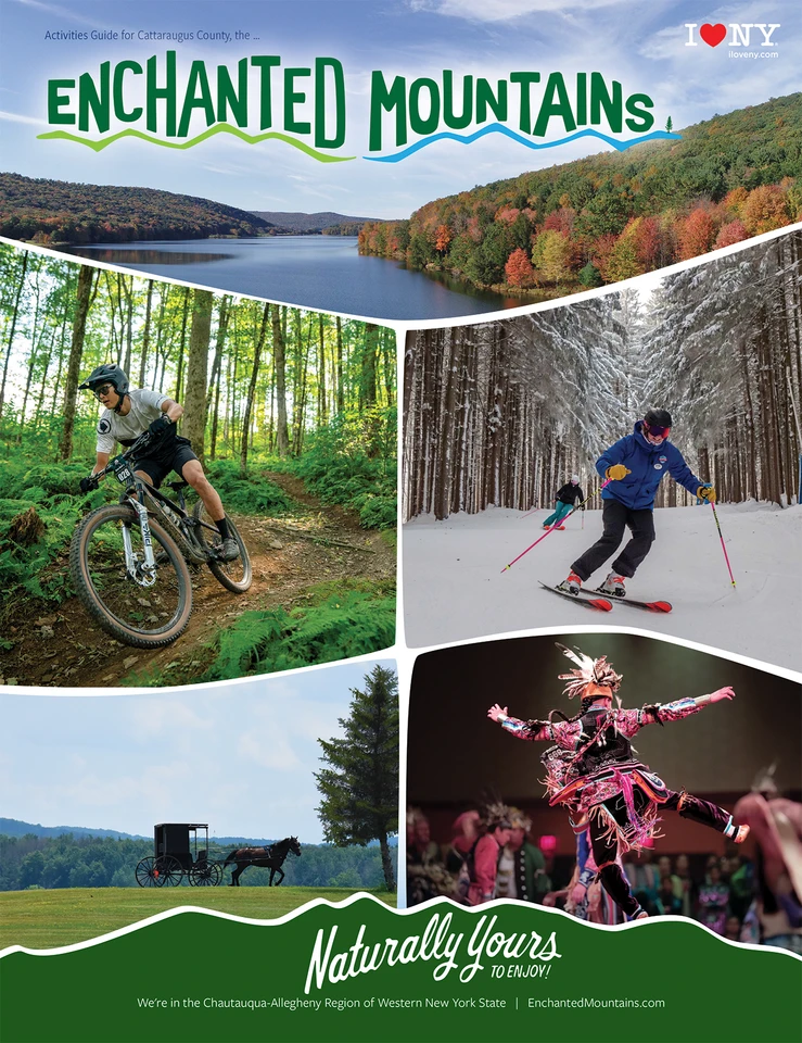 Cover of the 2025 Enchanted Mountains Activities Guide