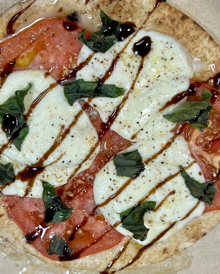 Margherita Pizza at The Hatch Cafe at SUNY JCC Olean