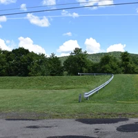 View from parking lot