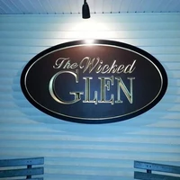 The Wicked Glen sign