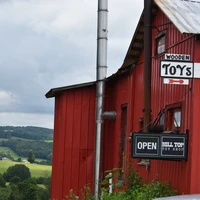 View from Hill Top Toy Shop