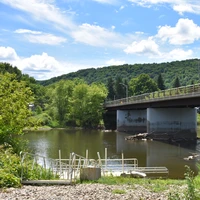 Kayak launch in Allegany 