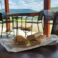 Sub/Hoagie and a view from Onoville General Store