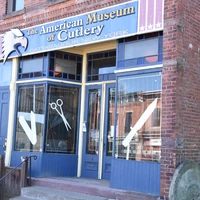 The American Museum of Cutlery Front window display