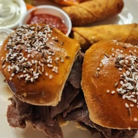 Beef on Weck from Randolph Brewing Company