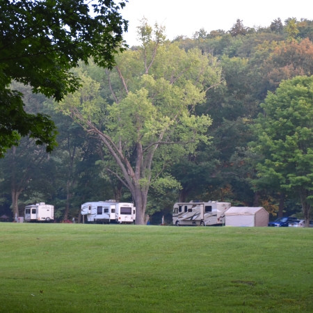 Campers at Riverhurst Campground