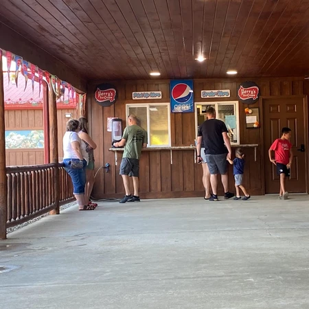 Order windows at Twist and Scoops