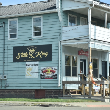 Outside view of State King in Olean