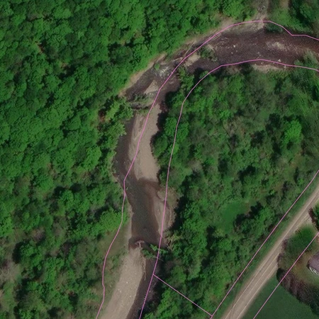 Aerial of Otto Stadial Site - source: Cattaraugus County Parcel Viewer