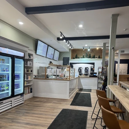 Cozy atmosphere in Alpine Bistro