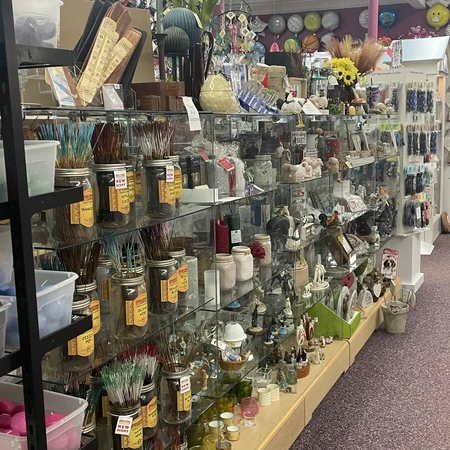 some gift options inside of the Paper Factory in Olean