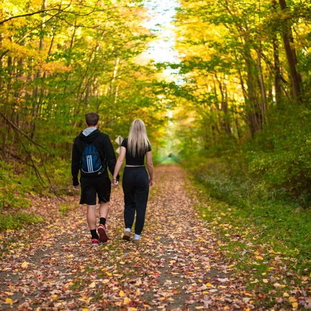 Hikers on the Pat McGee Trail
