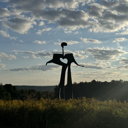 Sculpture at Griffis Sculpture Park