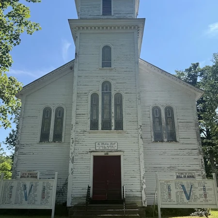 Outside view of East Otto Historical Museum