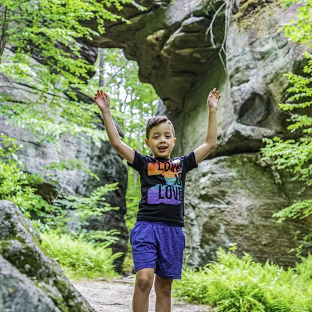 Rock City Park in Olean, NY