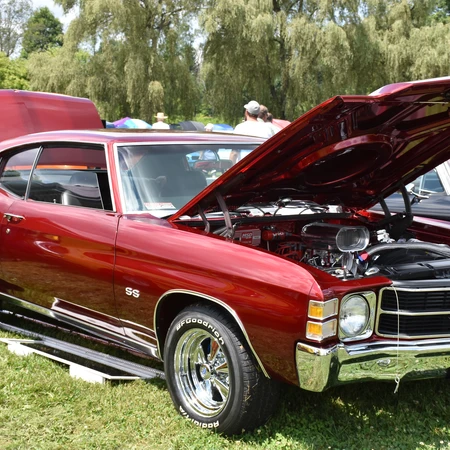 Car displayed at a Car Show
