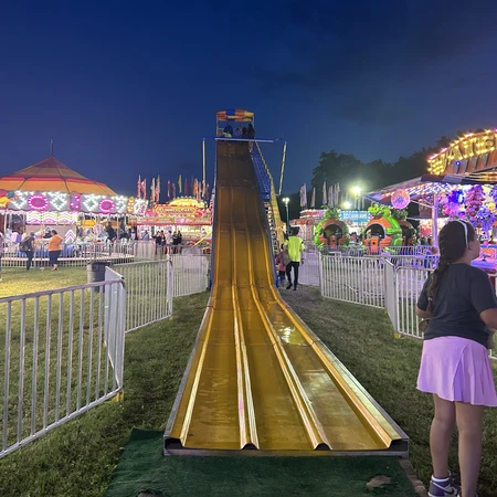 Slide at Allegany Old Home Week