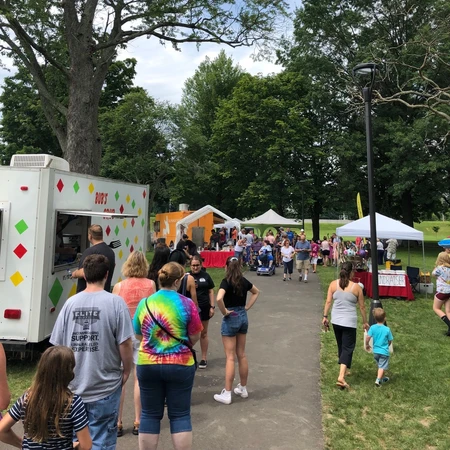 A past Olean Event at War Vets Park in Olean