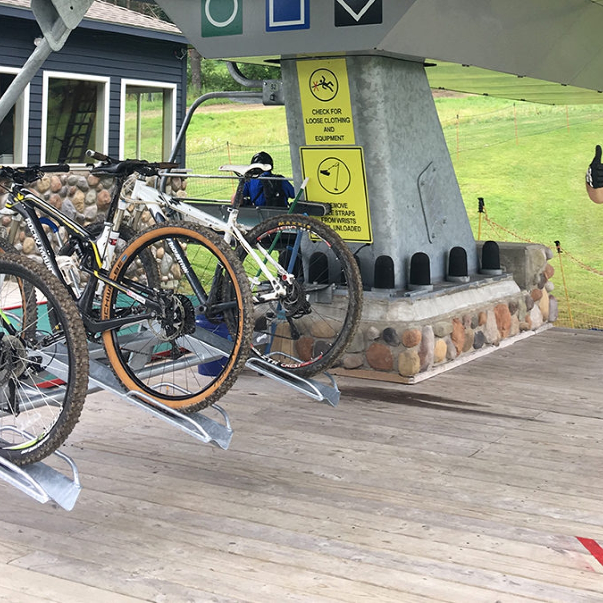 Bike Lift at HoliMont bike park (2019)