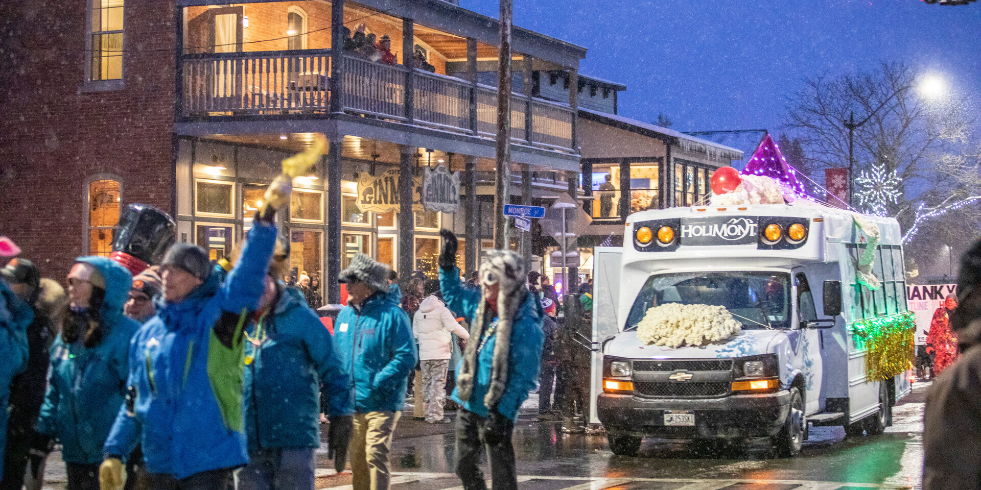 Mardi Gras Parade in Ellicottville 