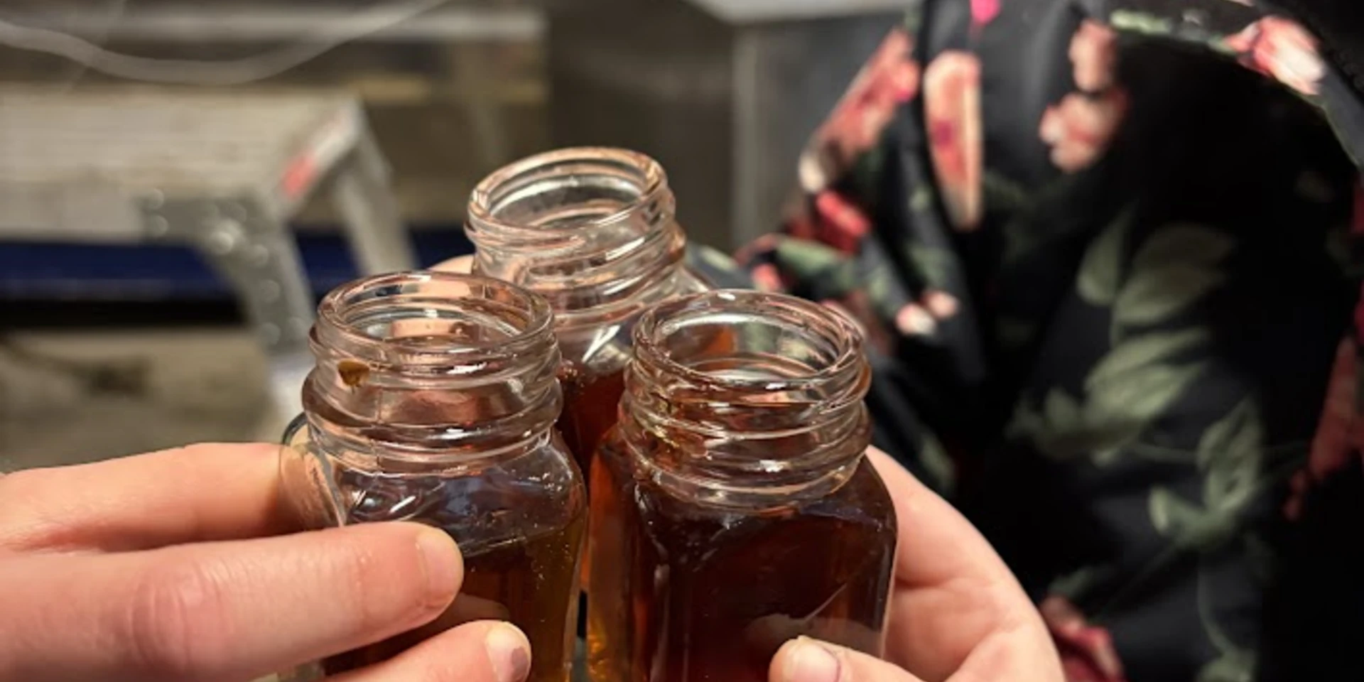 Maple tasting at 353 Maple