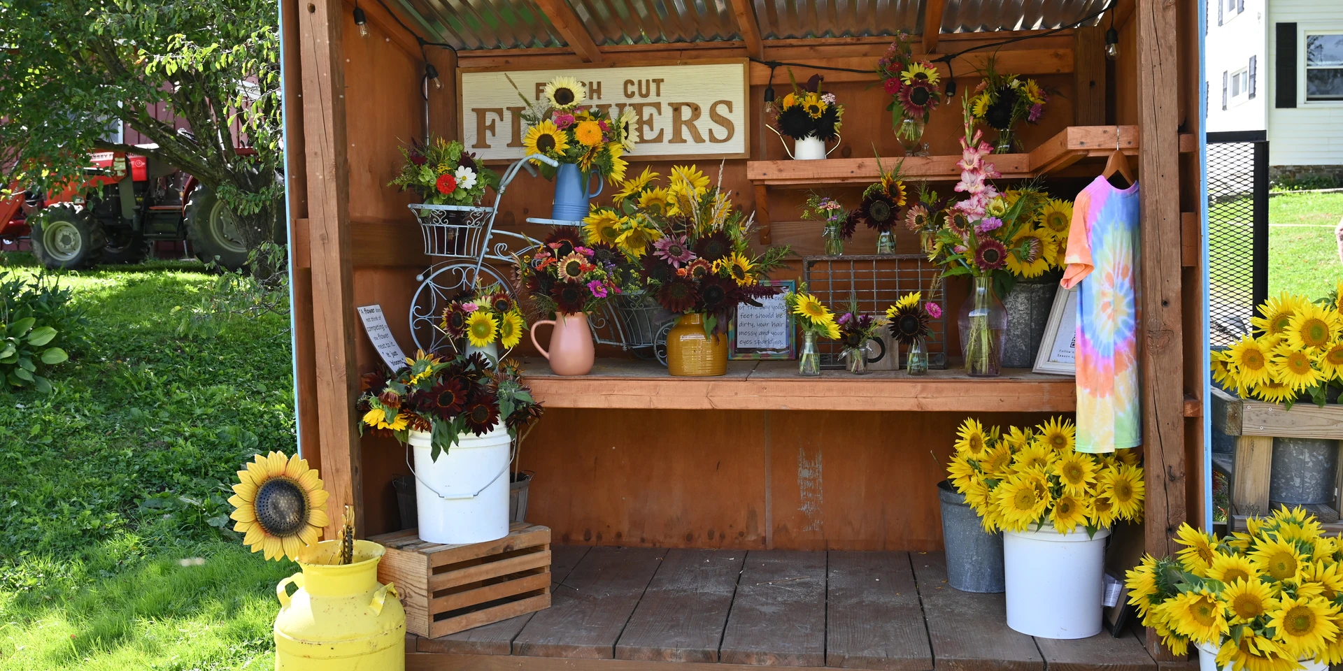 Bouquets at The Songin Farm