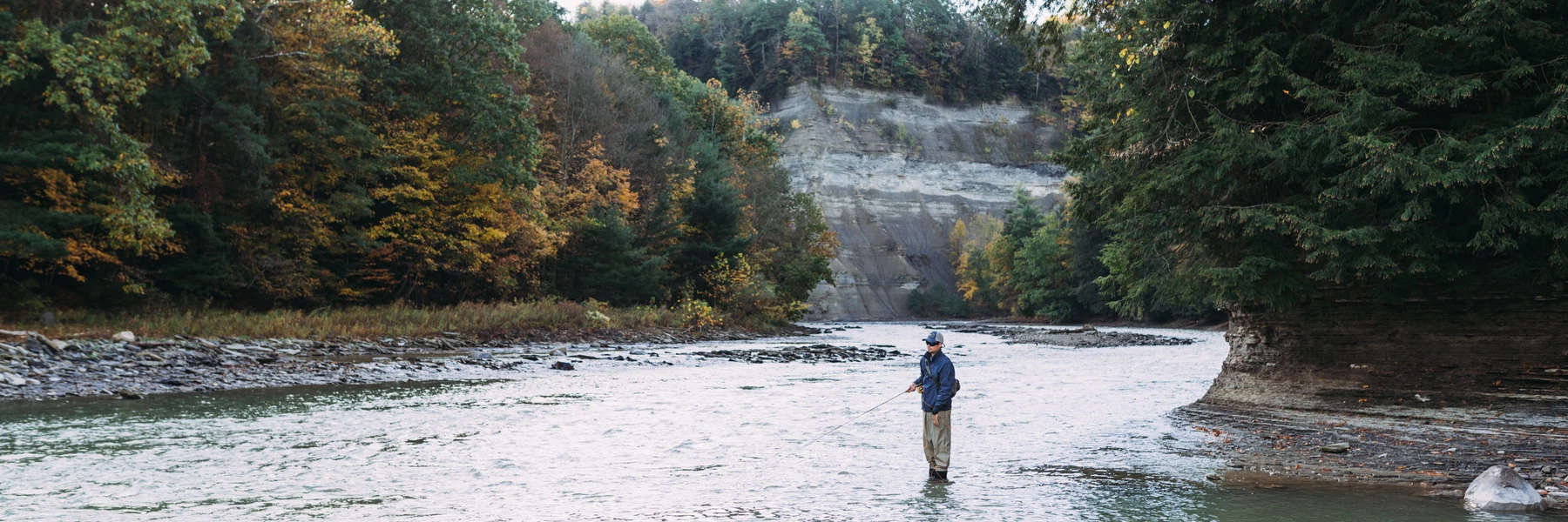 Fly Fishing in the Cattaraugus Creek